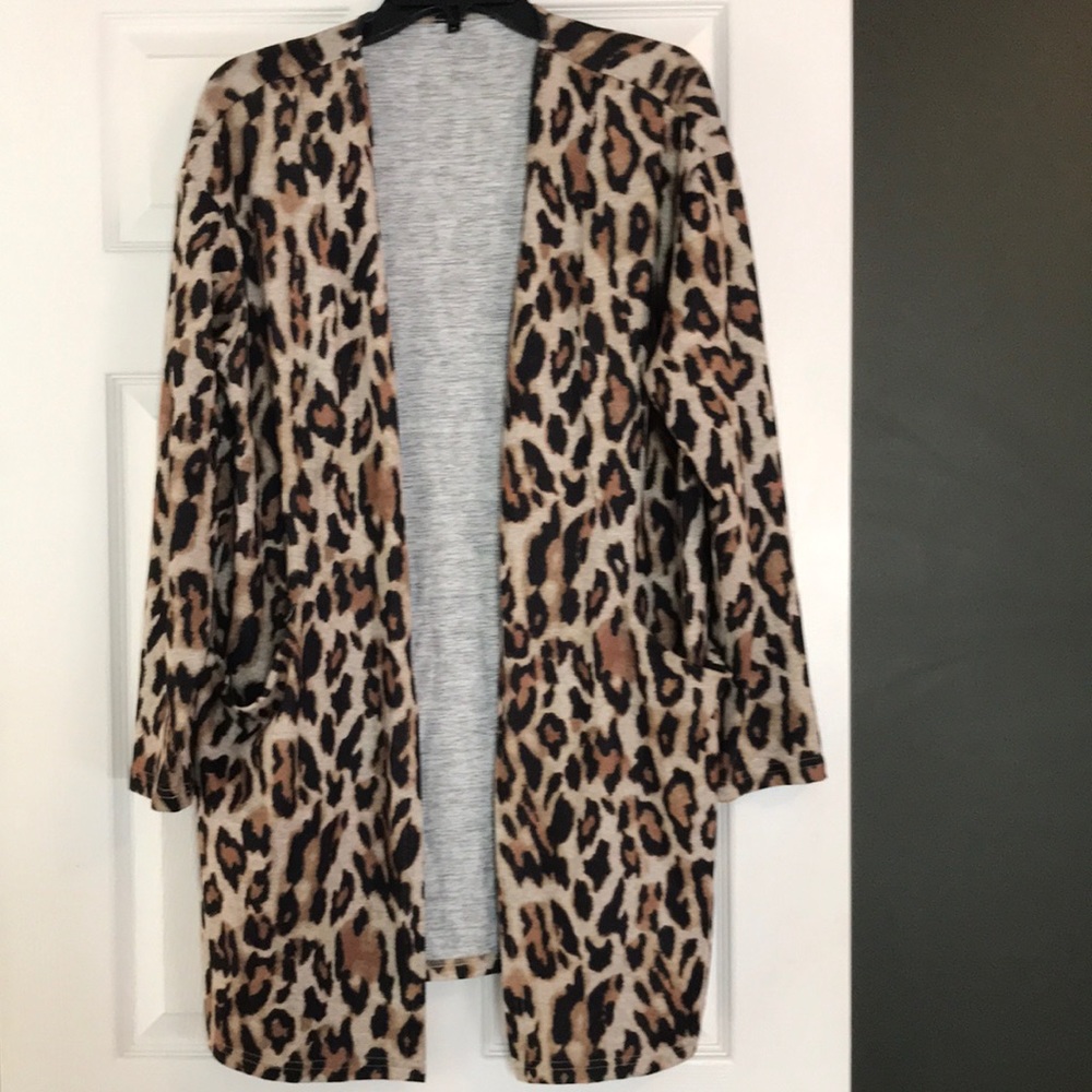 Cheetah cardigan